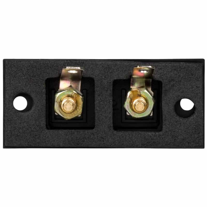 Parts Express Gold Binding Post Banana Jack 5-Way Speaker Terminal