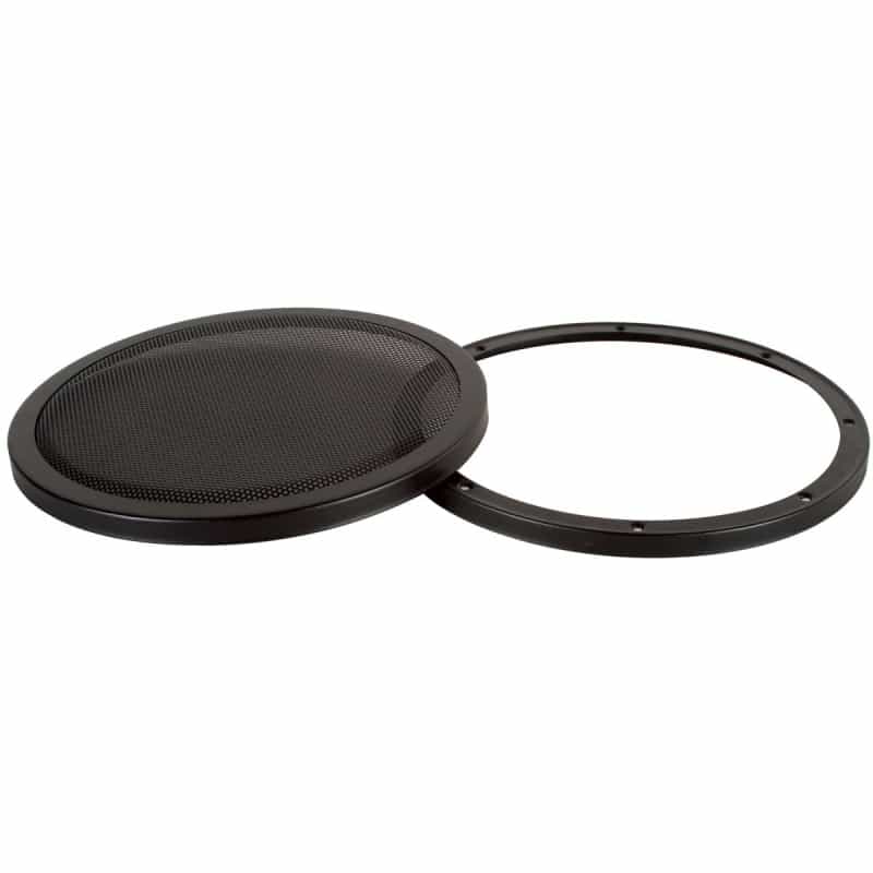 Steel Mesh 2-Piece Grille For 10" Speaker Black