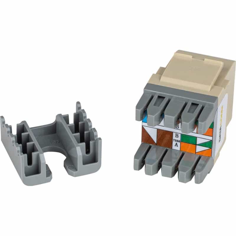Datacomm 20-3426-Iv Keystone Cat 6 Keystone Jack Ivory