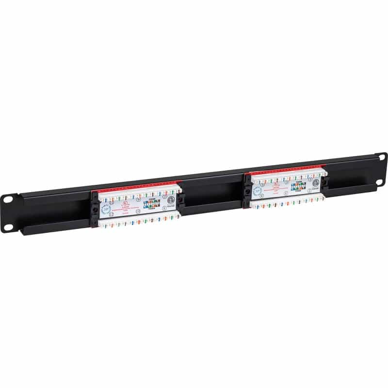 Datacomm 20-5612 Cat 6 12-Port Universal Patch Panel
