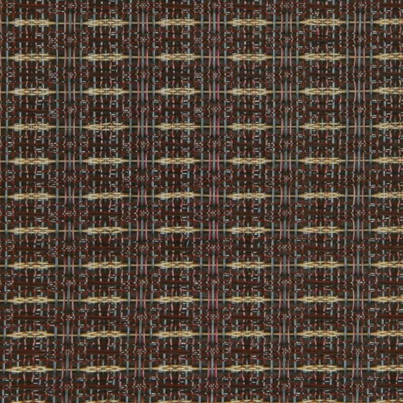 Mellotone Speaker Grille Material Burgundy/Beige Stripe Yard 36"