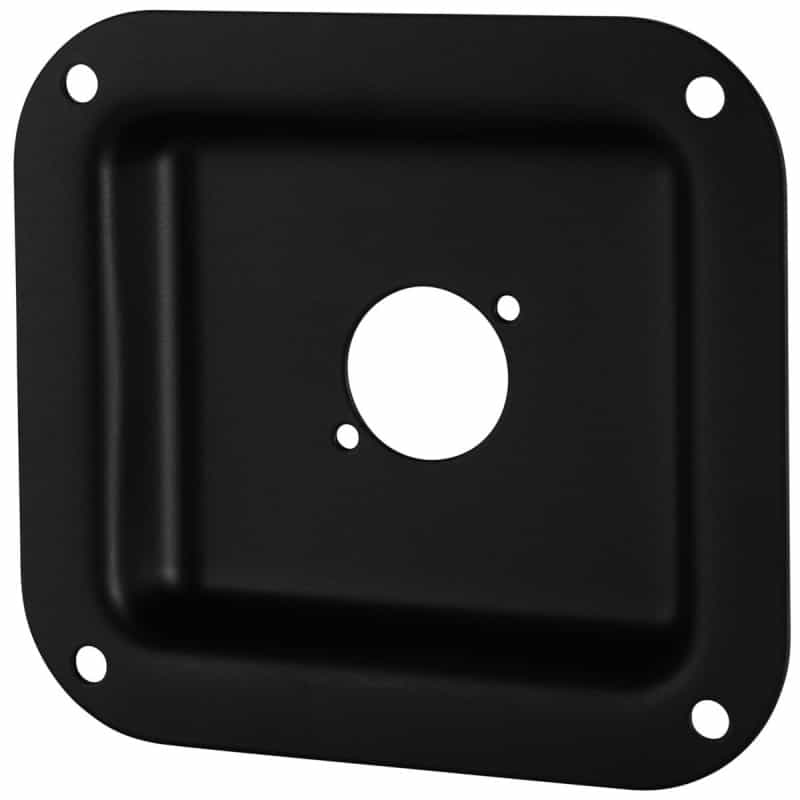 Penn-Elcom D0949k Dish One Neutrik D Black 4" X 4-3/8"