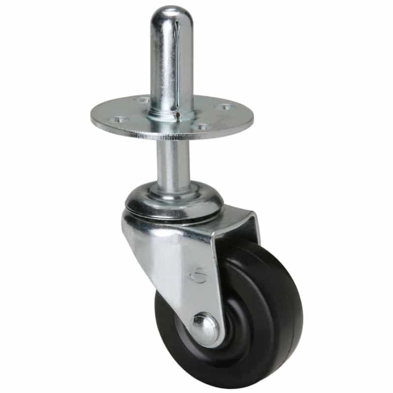 Penn-Elcom 5295+5299 2" Push-In Caster With Metal Socket