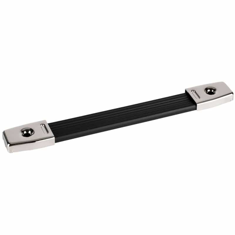 Penn-Elcom H1014n Extra Wide Strap Handle Nickel End Caps
