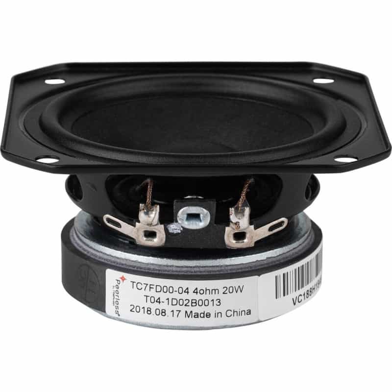 Peerless By Tymphany Tc7fd00-04 2-1/2" Full Range Paper Cone Woofer 4 Ohm