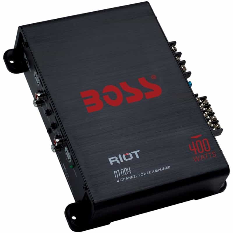 Boss R1004 Riot 400 Watt 4 Channel Car Audio Amplifier