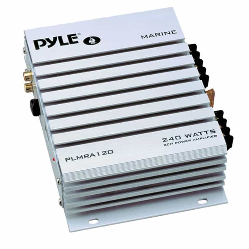 Pyle Plmra120 Marine Waterproof 2-Channel Amplifier