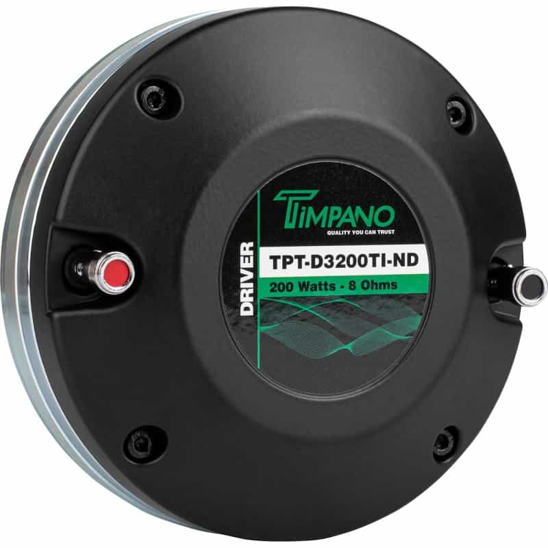 Timpano Audio Tpt-D3200ti-Nd 2" Titanium Compression Driver 8 Ohm 4-Bolt