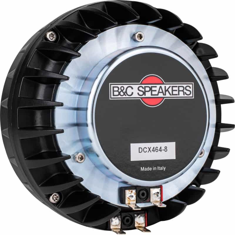 B&C Dcx464-8 1.4" Neodymium Coaxial Compression Driver 8 Ohm 4-Bolt