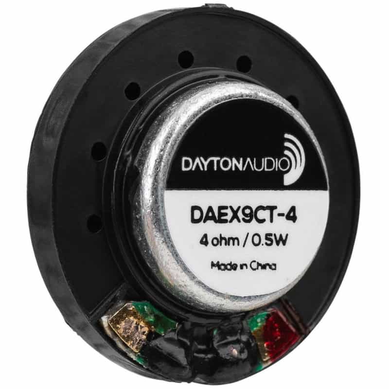 Dayton Audio Coin Type Audio Exciter 9Mm 0.5W 4 Ohm Daex9ct-4