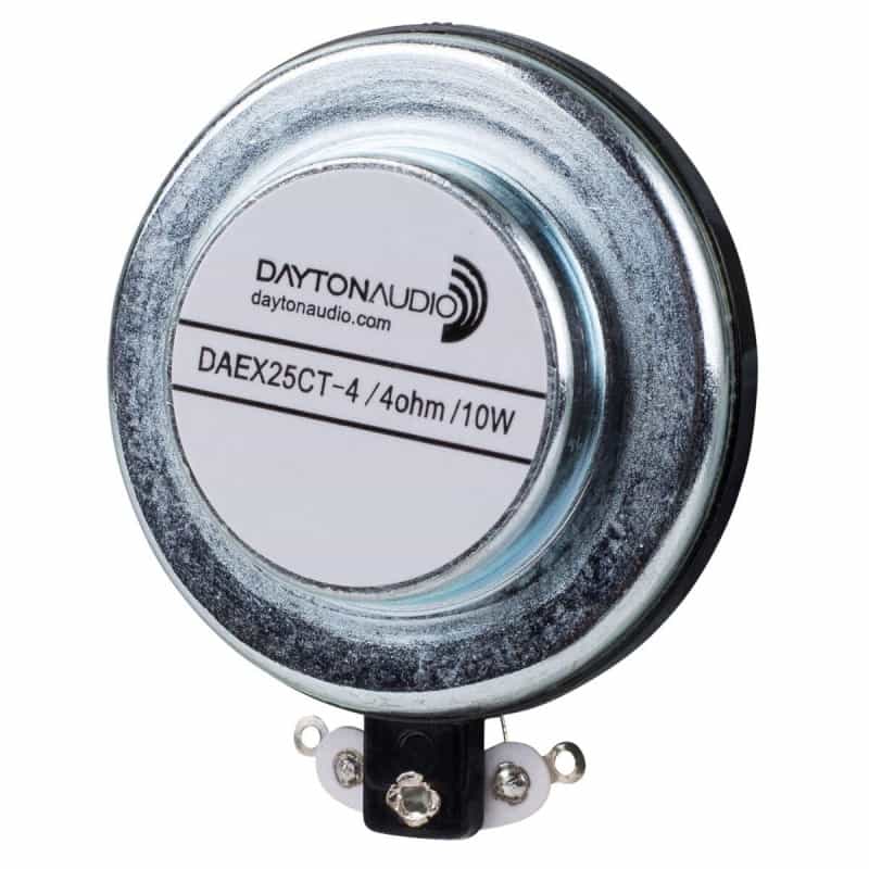Dayton Audio Coin Type Audio Exciter 25Mm 10W 4 Ohm Daex25ct-4