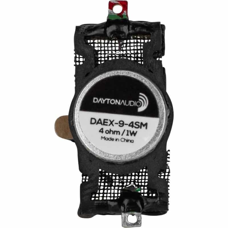 Dayton Audio Haptic Feedback Transducer 9Mm 1W 4 Ohm Daex-9-4Sm