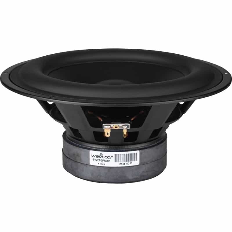 Wavecor Sw270wa01 10-1/2" Balanced Drive Paper Cone Subwoofer 4 Ohm