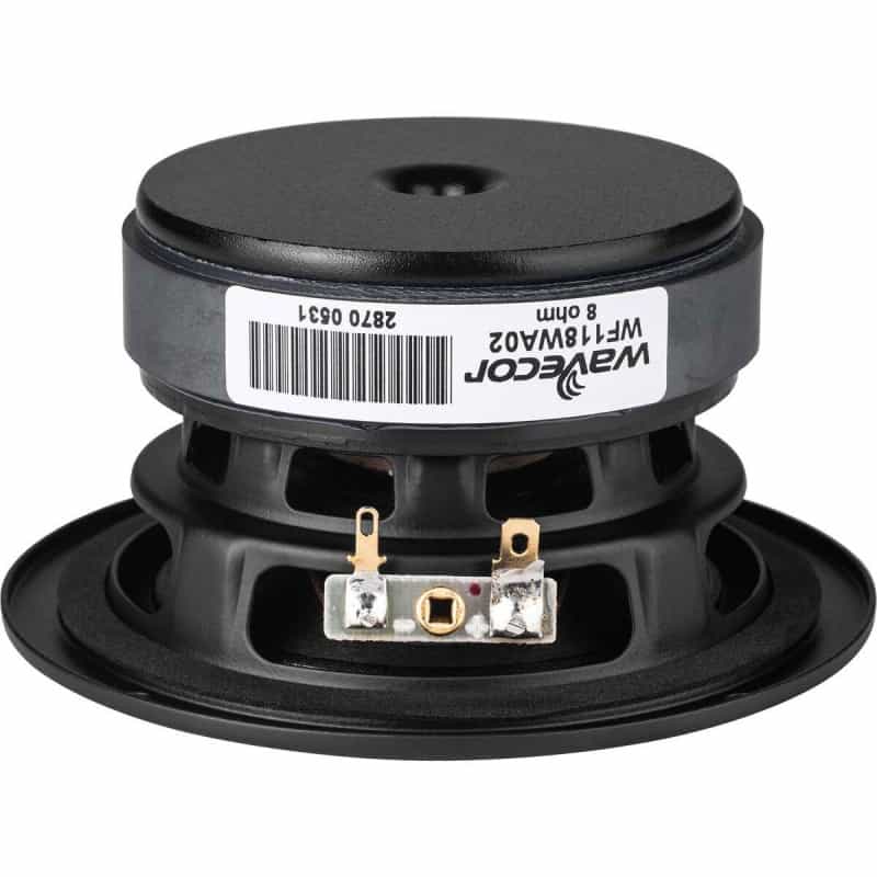 Wavecor Wf118wa02 4-1/2" Paper Cone Mid-Woofer 8 Ohm