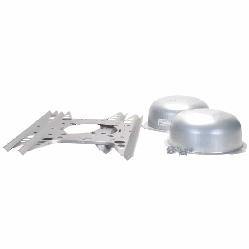 Dayton Audio Cspb65 Ul Plenum Ceiling Speaker Bracket With Metal Enclosure 2 Sets