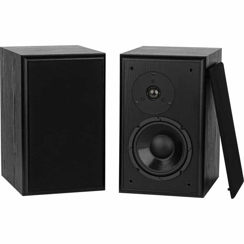 Dayton Audio Br-1 6-1/2" 2-Way Bookshelf Monitor Speaker Kit Pair