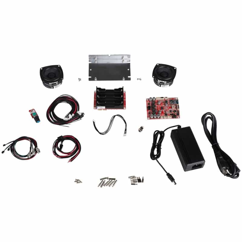 Portable 30 Watt Powered Bluetooth Speaker Package With 2-1/2" Full-Range Drivers Without Batteries