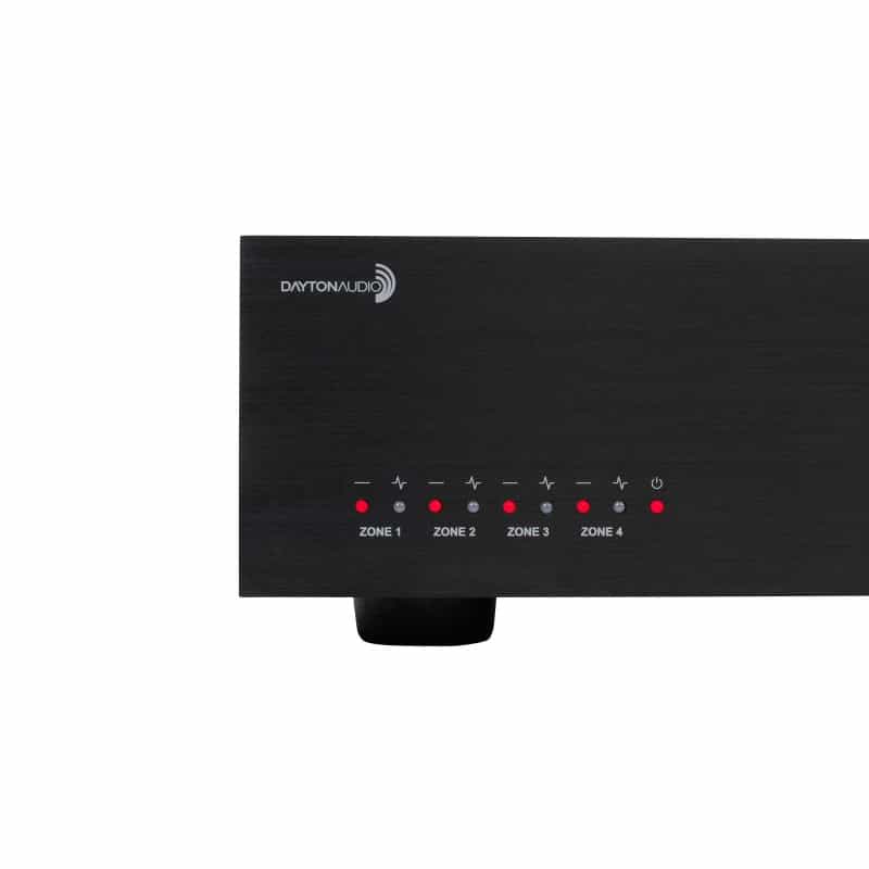 Dayton Audio Ma880 4 Input 80W X 8 Channel Class D Amplifier