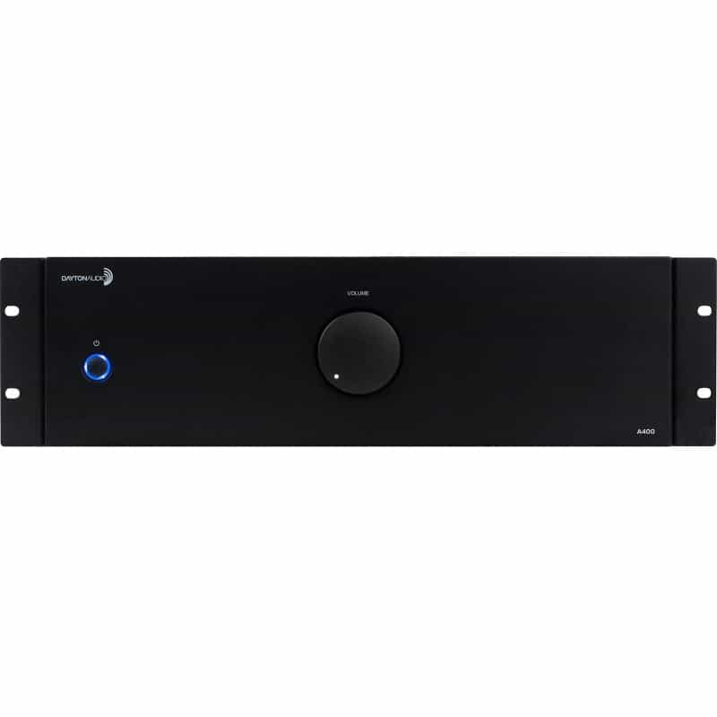 Dayton Audio A400 2X200 Watts Class Ab Stereo Power Amplifier