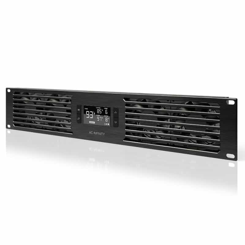 Ac Infinity Cloudplate T7 2U Rack Cooling System - Exhaust