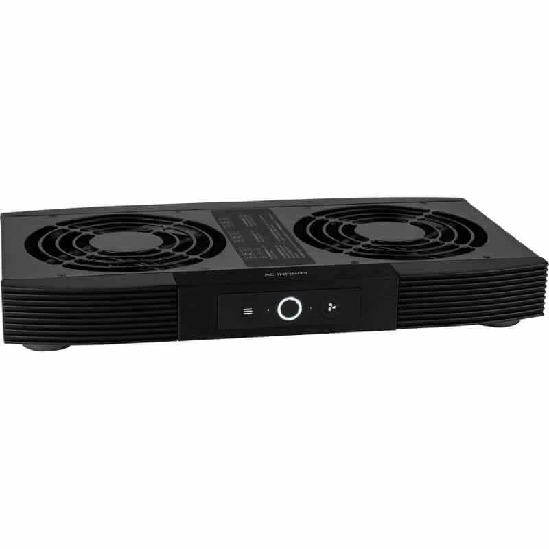 Ac Infinity Aircom S7 12" Dual Fan Top Exhaust With Thermal Trigger
