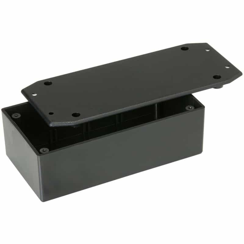 Plastic Utility Case With Mounting Tabs 6.14" X 2.64" X 1.57"