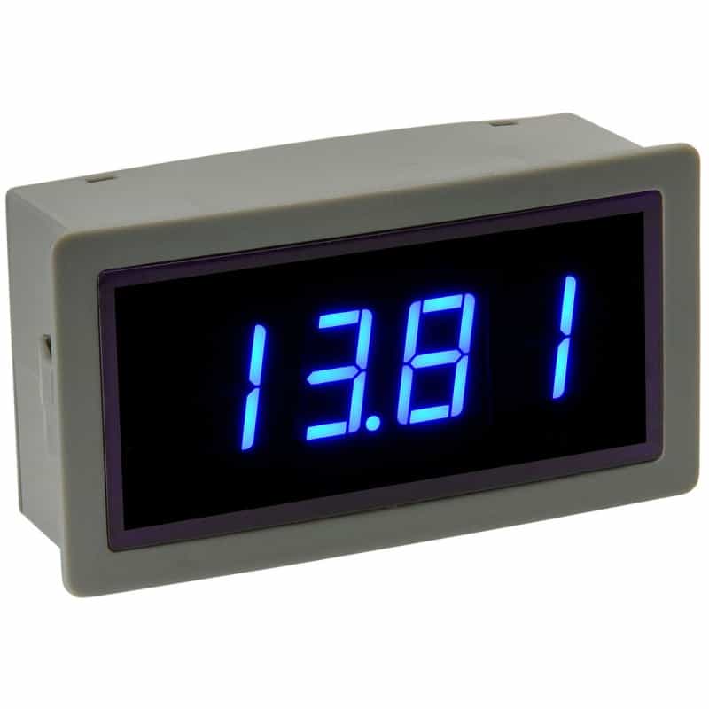 Me-Dv42331 Blue Led 7-30 Vdc Panel Meter