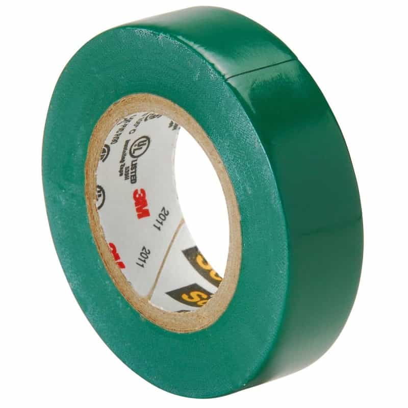 3M 35 Green Electrical Tape 1/2" X 20 Ft