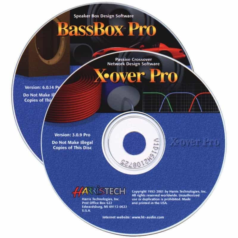 Bassbox 6 Pro/X-Over 3 Pro Software Set Cd-Rom