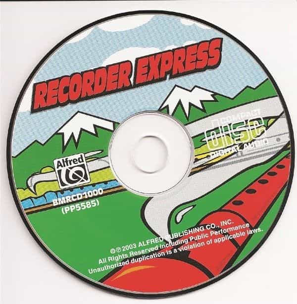Recorder Express, Accompaniment Cd