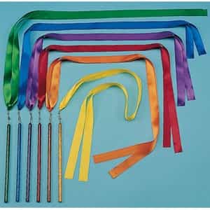 Set Of 6 36" Ribbon Wands