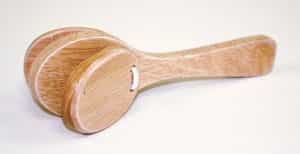 Natural Wooden Handle Castanet