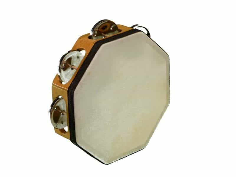 Bamboo 6" Tambourine