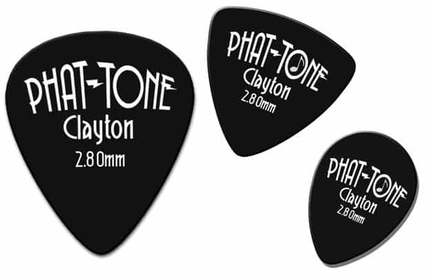 Steve Clayton™ Phat-Tone Pick: Small Teardrop, 3 Pieces