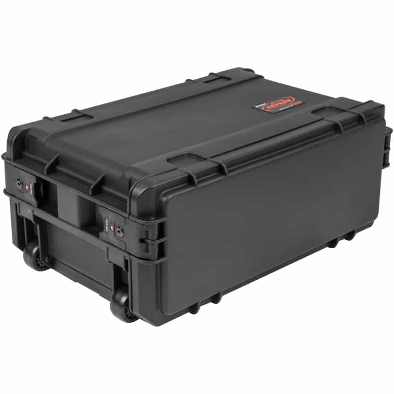 Skb Iseries 4 Ru Injection Molded Deep Rack With Wheels (11″, Black) – Tsa Approved Aircraft Carry-On Size
