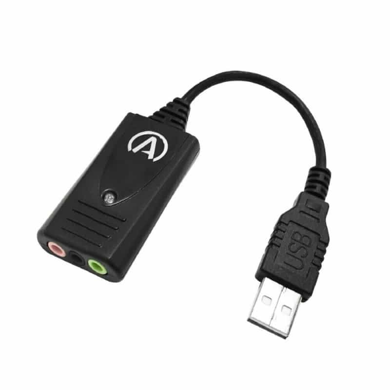 Universal External Usb Headset Adapter