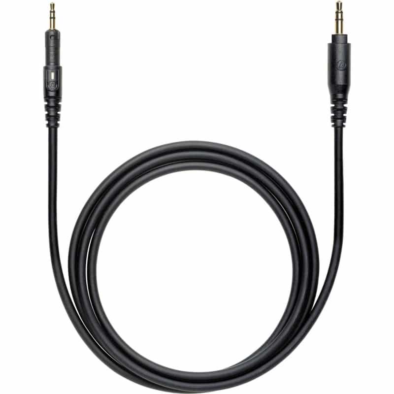 Click To Save An Extra $5 Today! Audio-Technica Cable For Ath-M40x And Ath-M50x Headphones (Black, Straight)