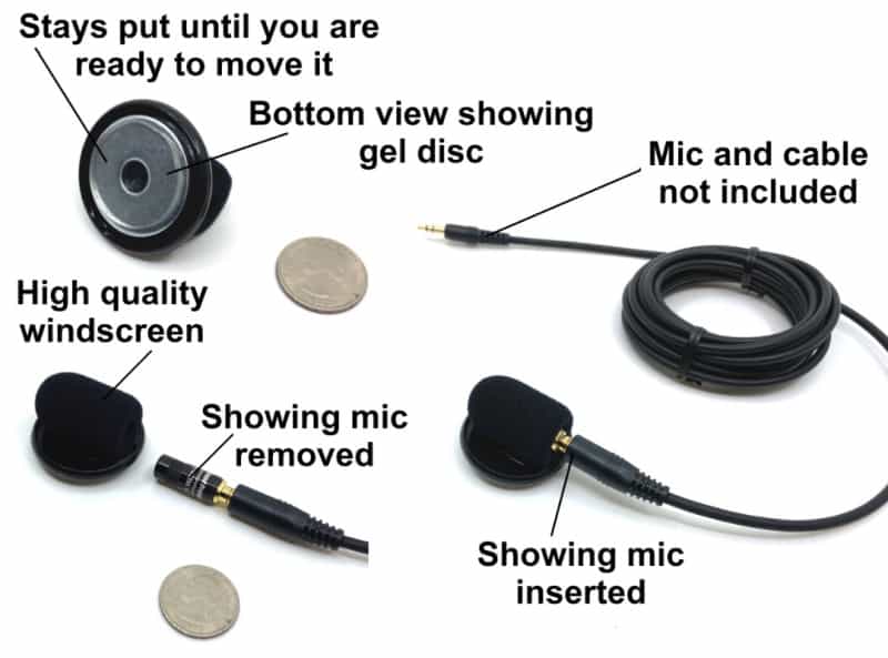 Ultra-High Sensitivity Professional Mini Microphone