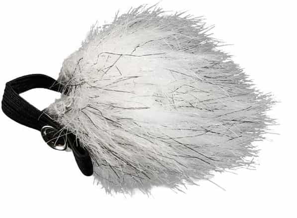 Universal Furry Lavalier Microphone Windscreen Muff – Single