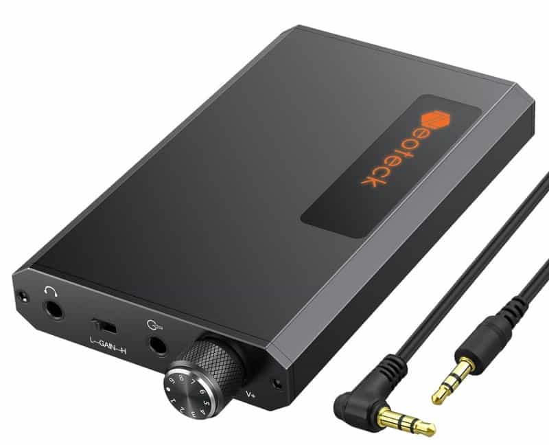 Portable Stereo Headphone Amplifier With Bluetooth Or Wired Connection