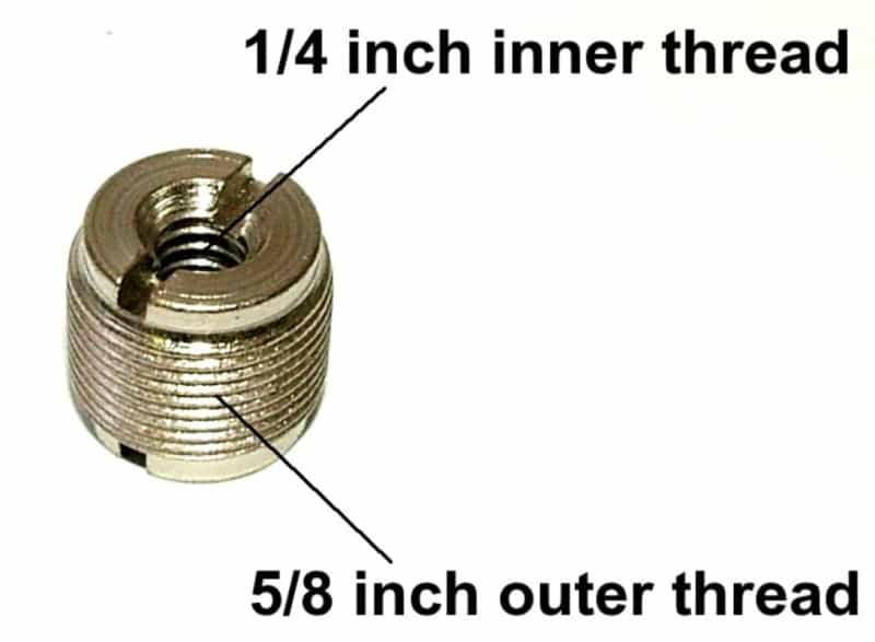 1/4 Inch Female To 5/8 Inch Male Adapter