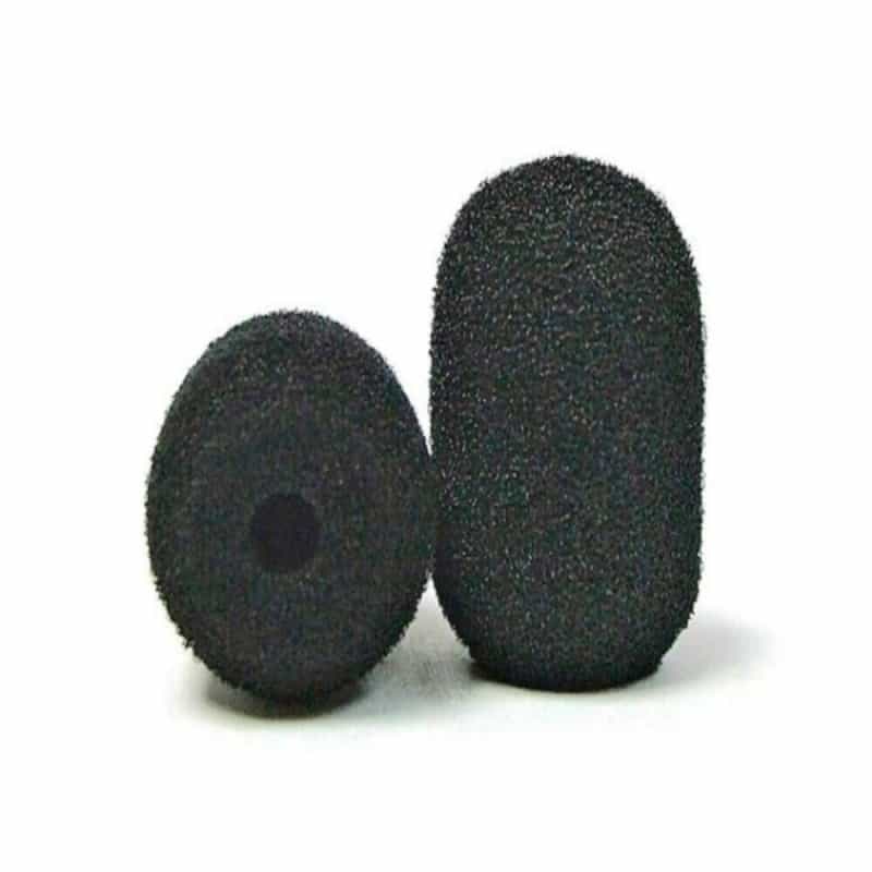 High Density Windscreen For 5-10Mm Lapel Mics, One Pair