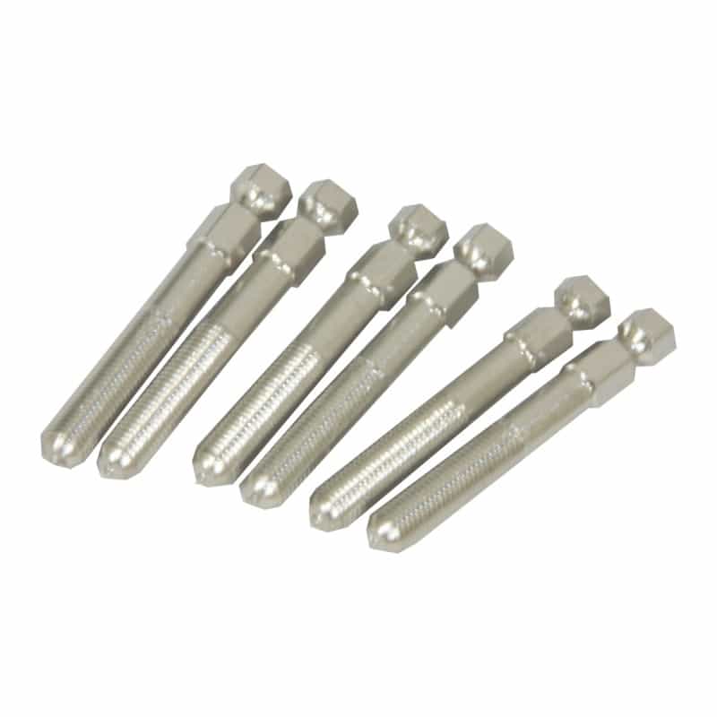 Roosebeck Harp Bridge Pins 4Mm X 31Mm Small Groove 6-Pack