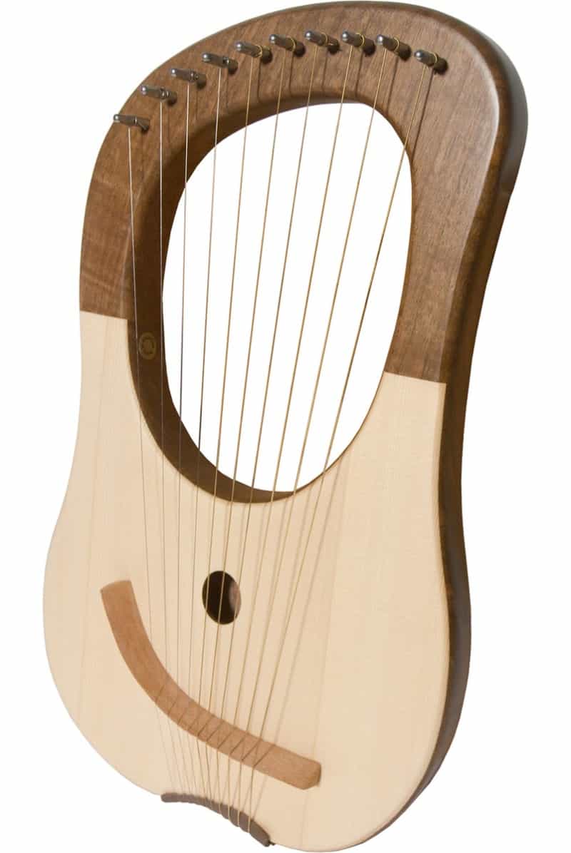 Mid-East Lyre Harp 10-String - Walnut