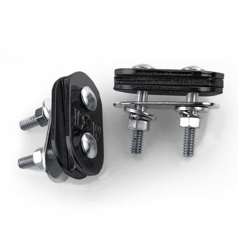 Lp Slide Mount Brackets For Lpa653, 1Pr., Black