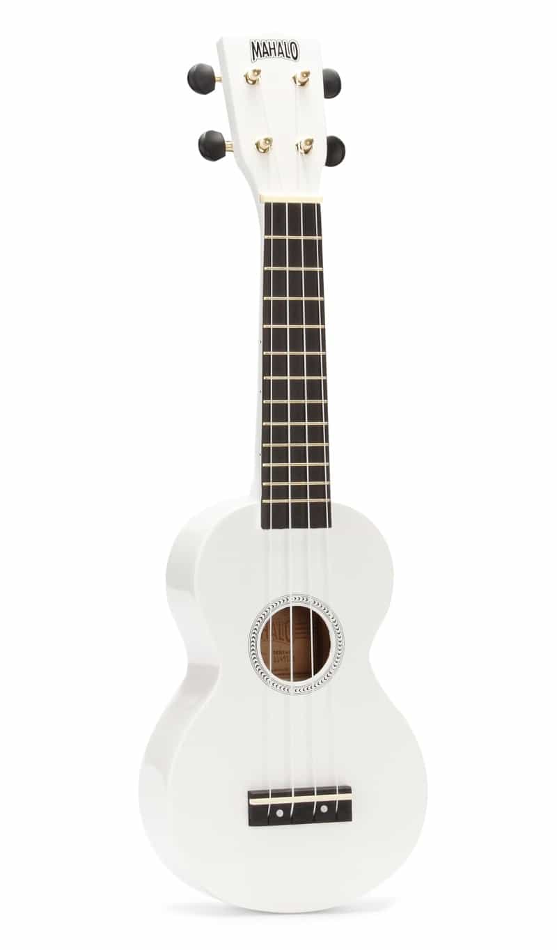 Mahalo Mr1-Wt Rainbow Soprano Ukulele. White