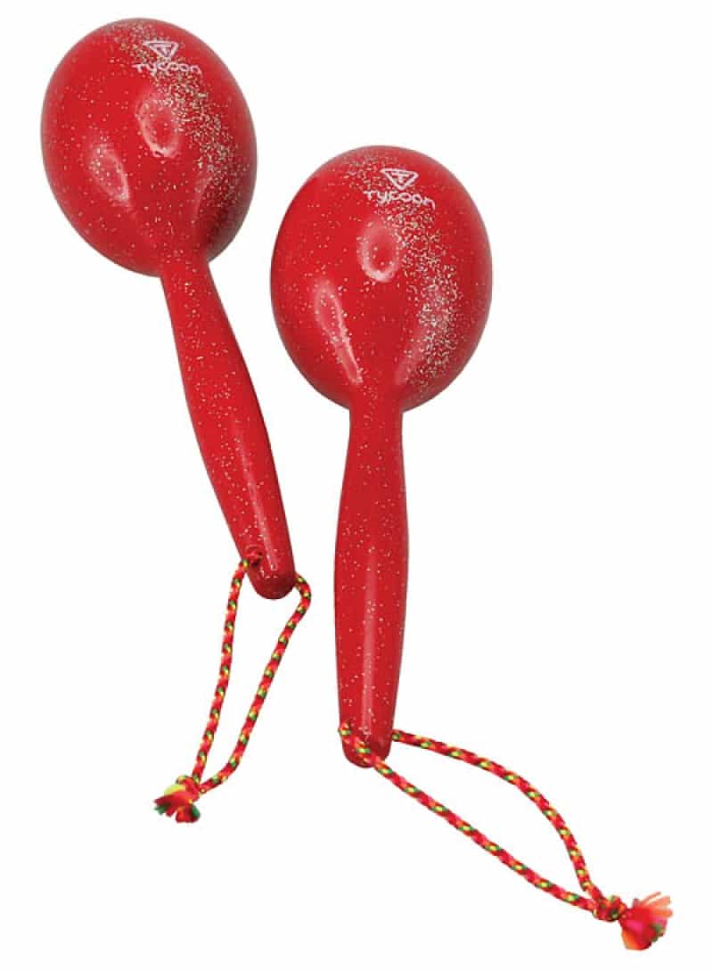 Tycoon Diamond Sparkle Wooden Maracas