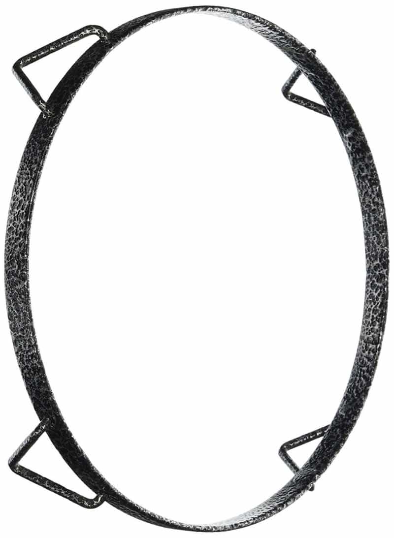 Toca 9-Inch Extended Djembe Rim - Antique Silver