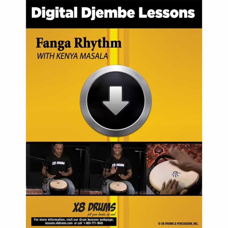Djembe Lesson Download: Fanga Rhythm On Djembe